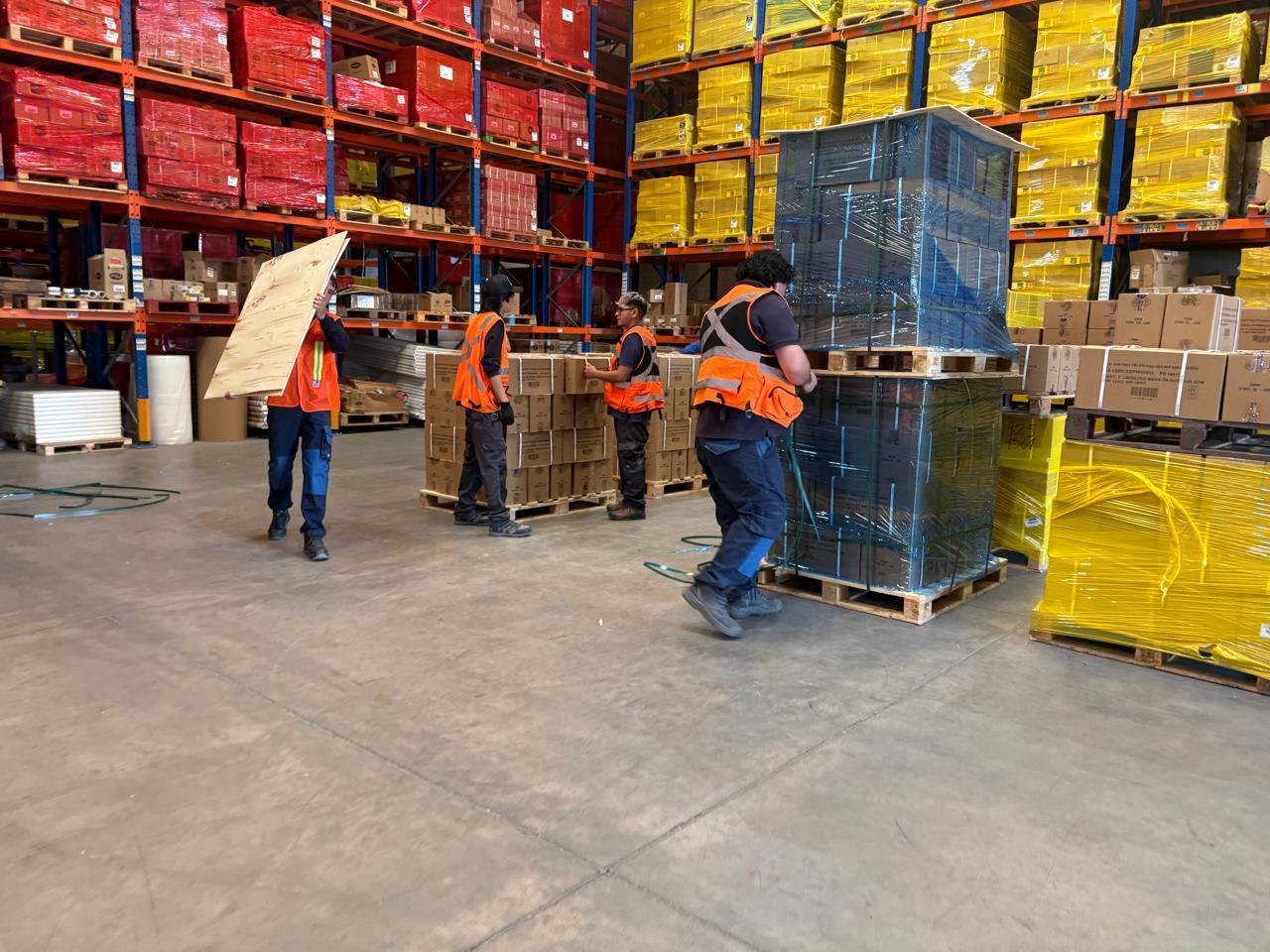 Operaci&oacute;n en bodega